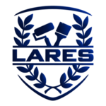 Blauw logo Schildersbedrijf Lares